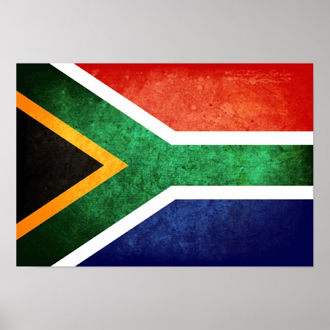 Flag of South Africa Poster (Front)