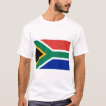 Flag of South Africa T-Shirt<br><div class="desc">This is the authentic flag of South Africa.</div>