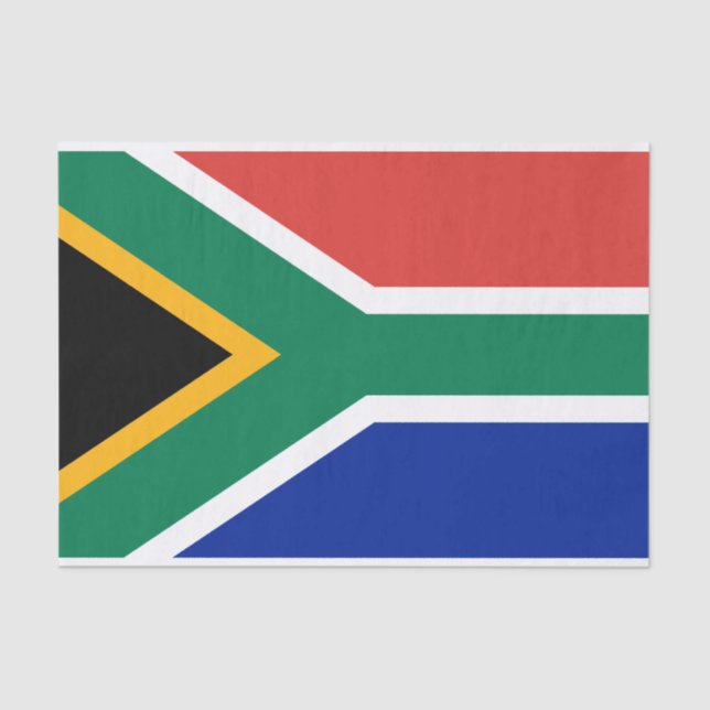 Flag of South Africa Tissue Paper (Front)