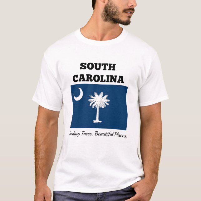 Flag of South Carolina T-Shirt (Front)