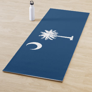 Flag of South Carolina (US State) Yoga Mat