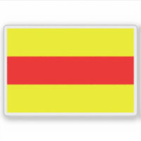 Flag of South Holland (1948-1985), the Netherlands