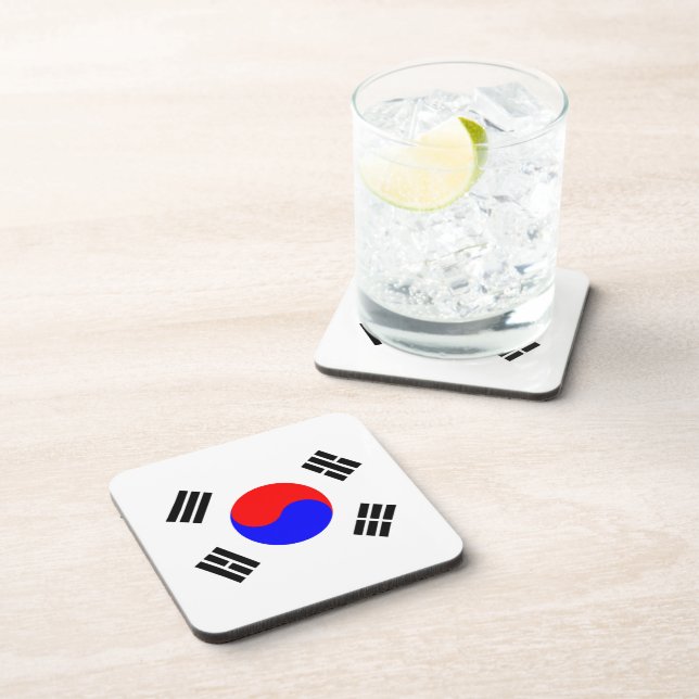 Flag of South Korea Coaster (Right Side)