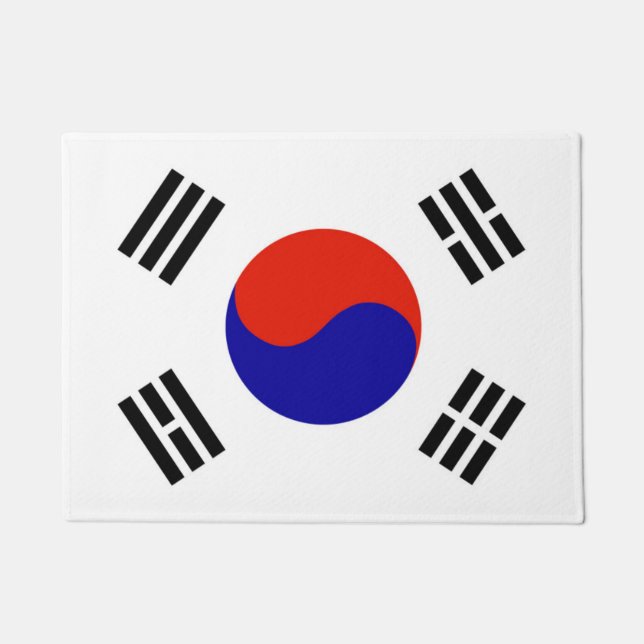 Flag of South Korea Doormat (Front)