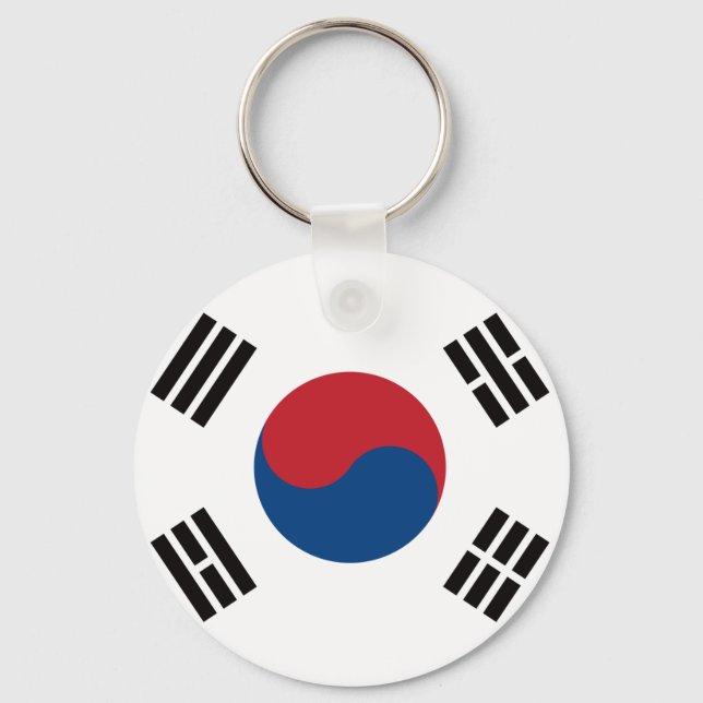 Flag_of_South_Korea Key Ring (Front)