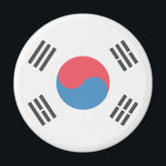 Flag of South Korea Magnet<br><div class="desc">Flag of South Korea Emoji.

Emoji art Version 2 by EmojiOne.
Licensed under Creative Commons (CC-BY 4.0).</div>