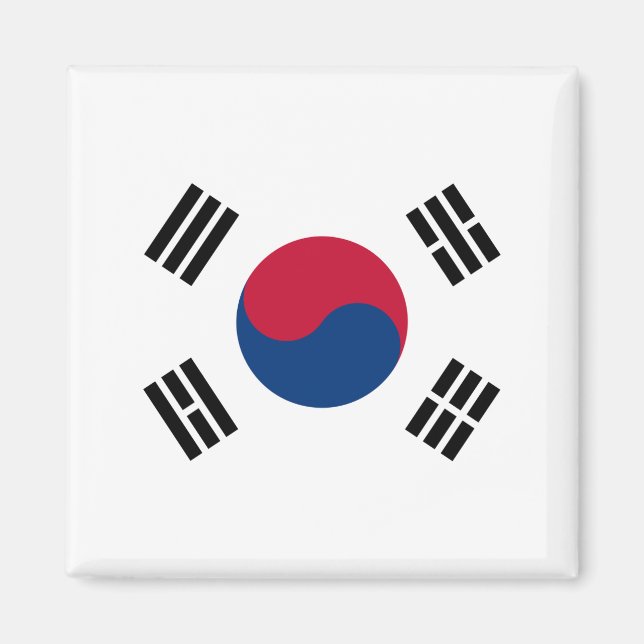 Flag of South Korea Magnet (Front)