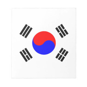 Flag of South Korea Notepad