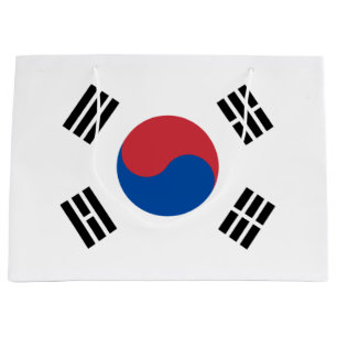 Flag of South Korea (ROK) Large Gift Bag