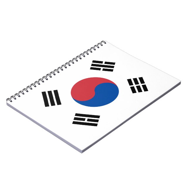 Flag of South Korea (ROK) Notebook (Left Side)