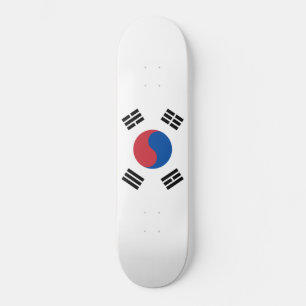 Flag of South Korea (ROK) Skateboard