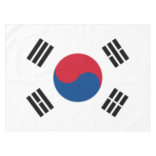 Flag of South Korea Tablecloth