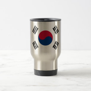 Flag of South Korea Travel/Commuter Mug