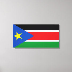 Flag of South Sudan (Africa) Canvas Print
