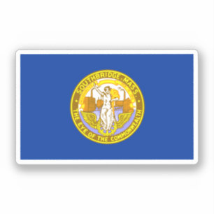 Flag of Southbridge, Massachusetts