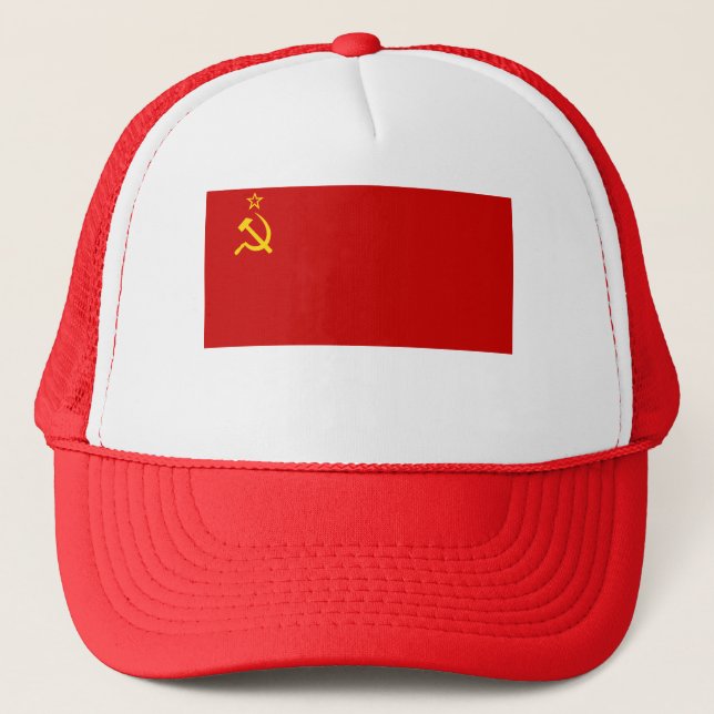 Flag of Soviet Union Trucker Hat (Front)
