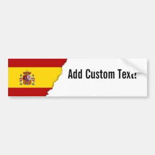 Flag of Spain Bumper Sticker