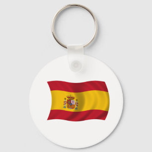 Flag of Spain Key Ring