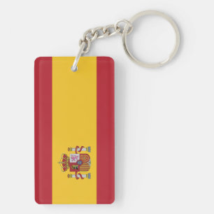 Flag of Spain Key Ring