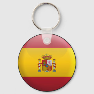 Flag of Spain Key Ring