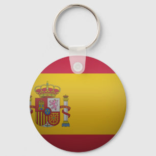 Flag of Spain Key Ring