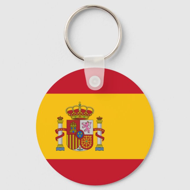 Flag of Spain Keychain (Front)