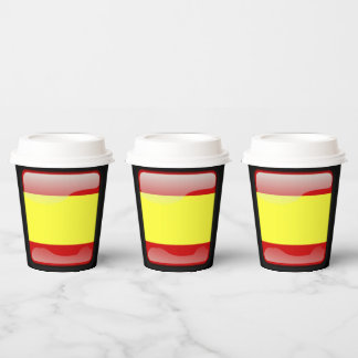 Flag_of_Spain Paper Cups