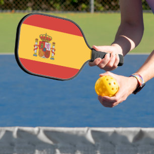 Flag of Spain Pickleball Paddle