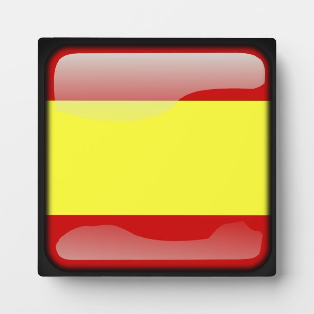 Flag of Spain Plaque (Front)