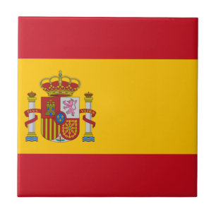 Flag of Spain Tile