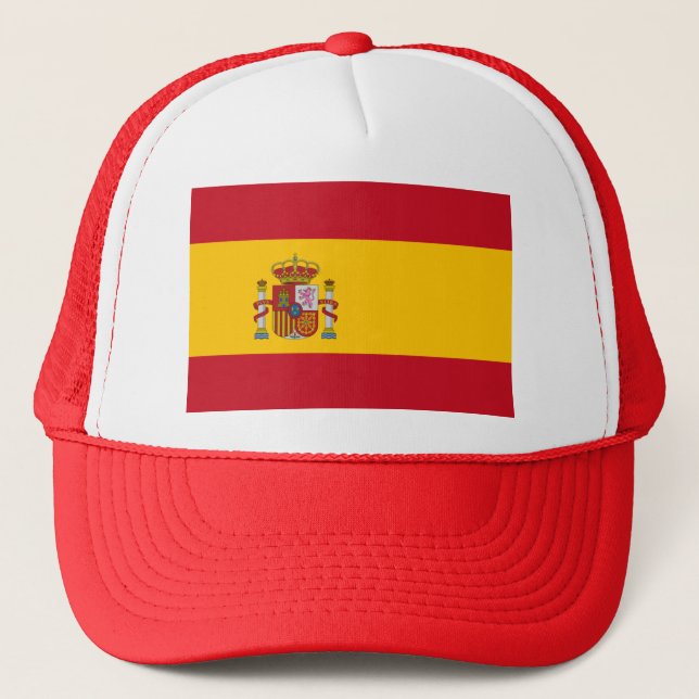 Flag of Spain Trucker Hat (Front)