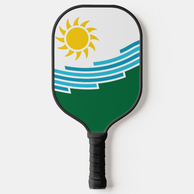Flag of Spokane, Washington Pickleball Paddle (Front)