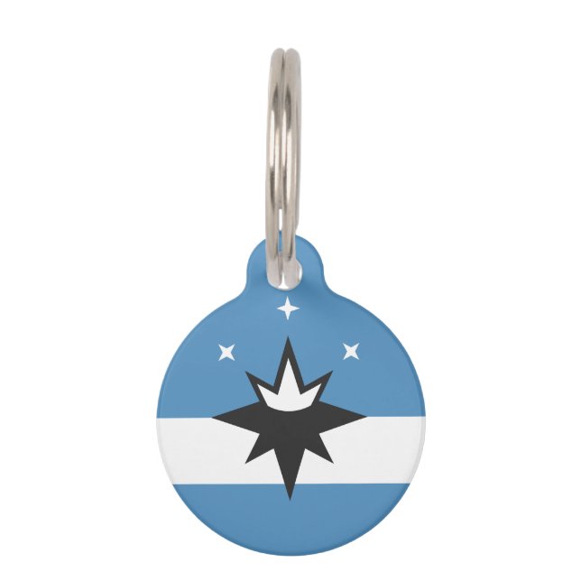 Flag of Springfield, Missouri Pet Tag (Front)