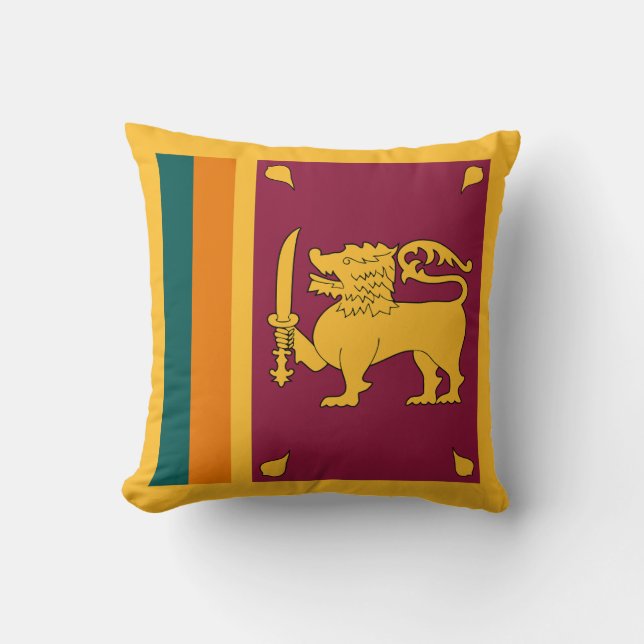 Flag of Sri Lanka Cushion (Front)