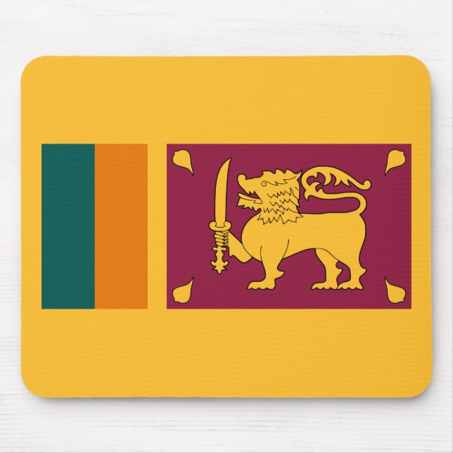 Flag of Sri Lanka Mouse Pad (Front)