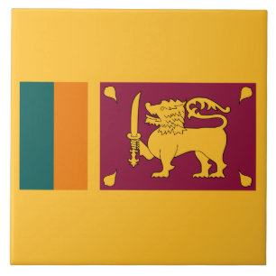 Flag of Sri Lanka Tile