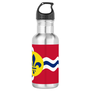 Flag of St. Louis, Missouri 532 Ml Water Bottle