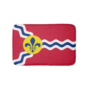 Flag of St. Louis, Missouri Bath Mat