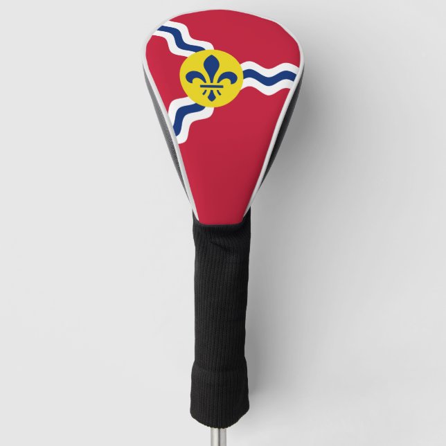 Flag of St. Louis, Missouri Golf Head Cover (Front)