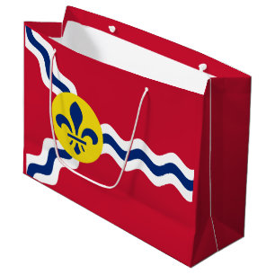 Flag of St. Louis, Missouri Large Gift Bag