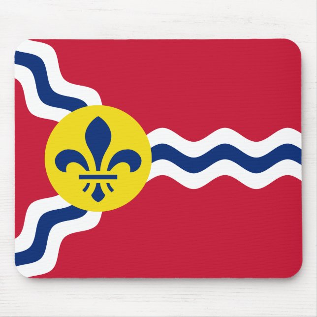 Flag of St. Louis, Missouri Mouse Pad (Front)
