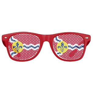Flag of St. Louis, Missouri Retro Sunglasses