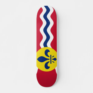 Flag of St. Louis, Missouri Skateboard