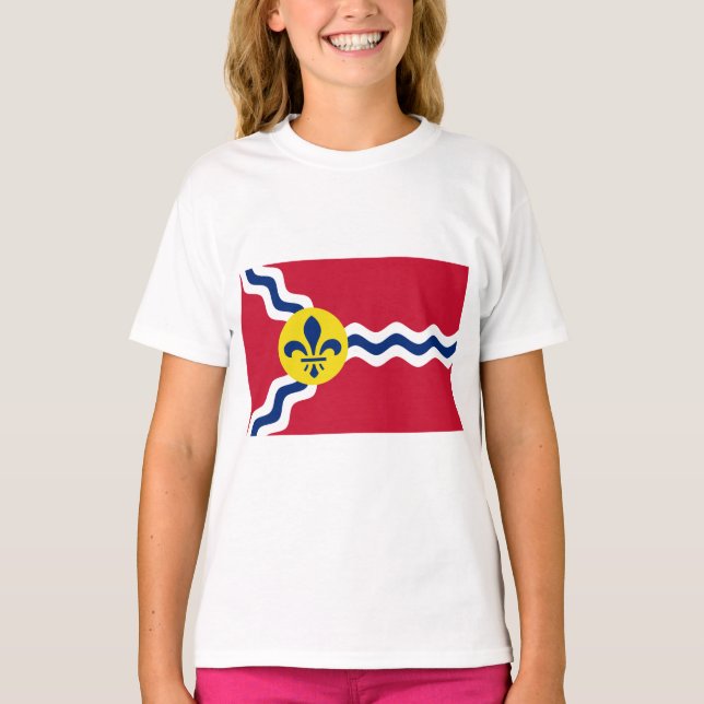 Flag of St Louis (Missouri) T-Shirt (Front)