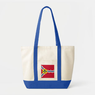 Flag of St. Louis, Missouri Tote Bag