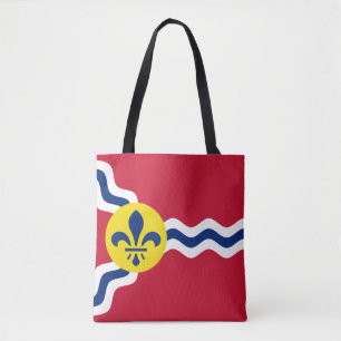 Flag of St. Louis, Missouri Tote Bag