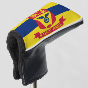 Flag of St Paul, Minnesota Golf Head Cover