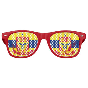 Flag of St Paul, Minnesota Retro Sunglasses
