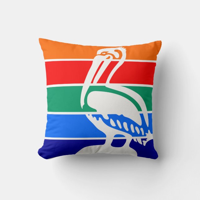 Flag of St. Petersburg, Florida Cushion (Front)