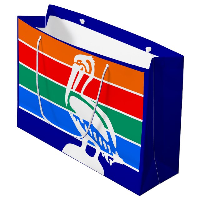 Flag of St. Petersburg, Florida Large Gift Bag (Front Angled)